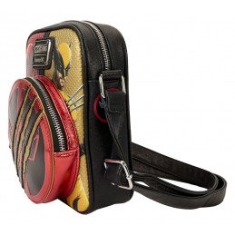 LOUNGEFLY MARVEL STUDIOS DEADPOOL AND WOLVERINE CROSSBODY BAG