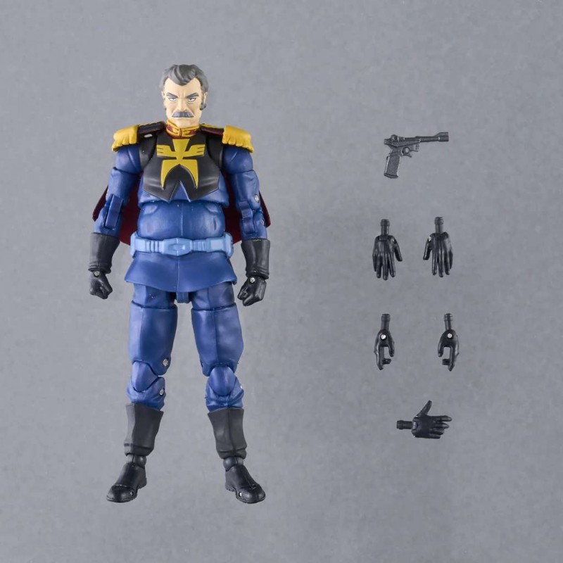 MEGAHOUSE MOBILE SUIT GUNDAM G.M.G. COLLECTION 03 PRINCIPALITY OF ZEON RAMBA RAL ACTION FIGURE