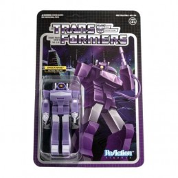 TRANFORMERS REACTION SHOCKWAVE ACTION FIGURE SUPER7