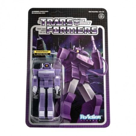 TRANFORMERS REACTION SHOCKWAVE ACTION FIGURE