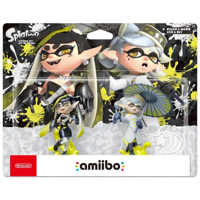 NINTENDO SPLATOON AMIIBO ALTERNA SET CALLIE AND MARIE