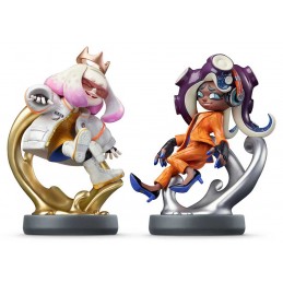 NINTENDO SPLATOON AMIIBO TOWER OF ORDER SET PEARL AND MARINA