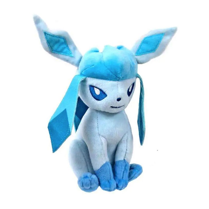 JAZWARES POKEMON GLACEON EEVEE 24CM PLUSH FIGURE