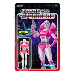 TRANFORMERS REACTION ARCEE ACTION FIGURE SUPER7