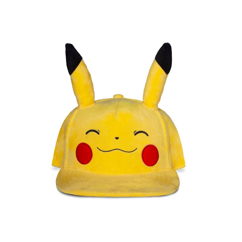 POKEMON SMILING PIKACHU BASEBALL CAP CAPPELLO DIFUZED