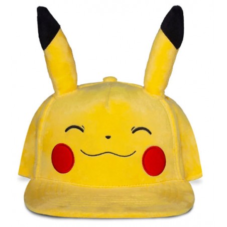 POKEMON SMILING PIKACHU BASEBALL CAP CAPPELLO