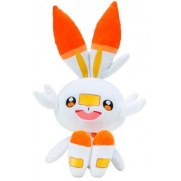 JAZWARES POKEMON SCORBUNNY 30CM PLUSH FIGURE