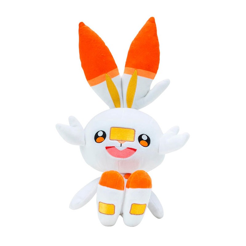 JAZWARES POKEMON SCORBUNNY 30CM PLUSH FIGURE