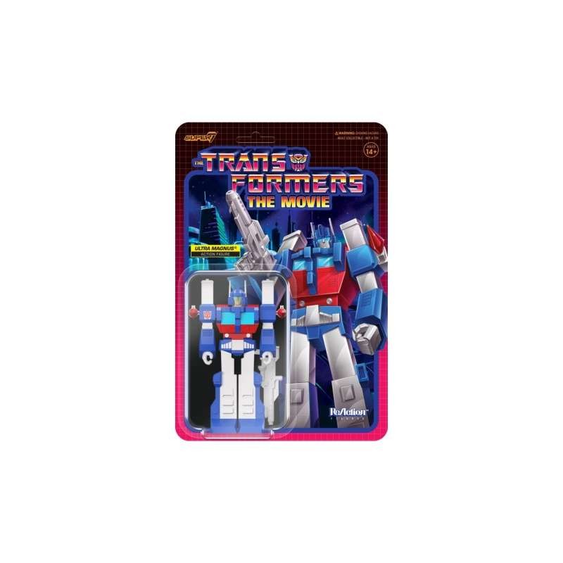 TRANFORMERS REACTION ULTRA MAGNUS ACTION FIGURE SUPER7