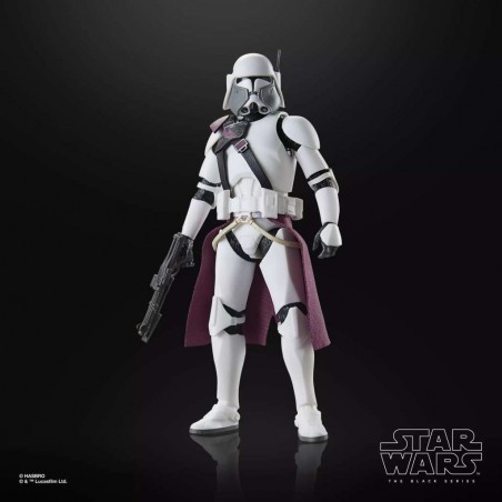 STAR WARS CLONE COMMANDER BACARA THE BLACK SERIES ACTION FIGURE