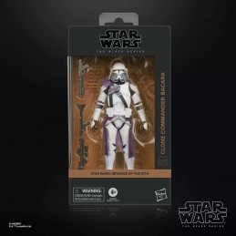 HASBRO STAR WARS CLONE COMMANDER BACARA THE BLACK SERIES ACTION FIGURE