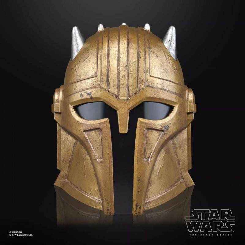 STAR WARS ELECTRONIC HELMET THE ARMORER FULL SCALE CASCO 1/1 HASBRO