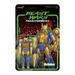 TRANFORMERS BEAST WARS REACTION CHEETOR ACTION FIGURE SUPER7