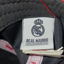 REAL MADRID UFFICIALE LOGO BIANCO CAPPELLO ROSSO BASEBALL CAP