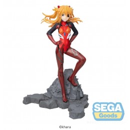 SEGA GOODS EVANGELION 3.0+1.0 ASUKA LANGLEY 30TH ANN. LUMINASTA STATUE FIGURE