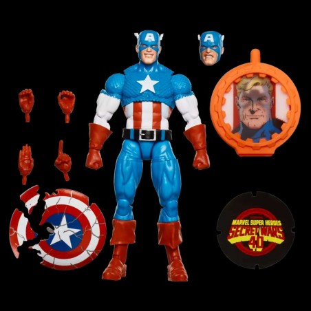 MARVEL LEGENDS SECRET WARS CAPTAIN AMERICA ACTION FIGURE