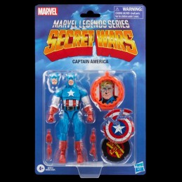 MARVEL LEGENDS SECRET WARS CAPTAIN AMERICA ACTION FIGURE HASBRO