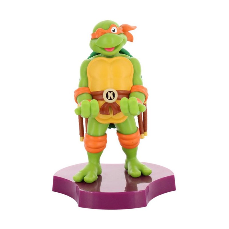 EXQUISITE GAMING TEENAGE MUTANT NINJA TURTLES CABLE GUY MICHELANGELO 11CM FIGURE