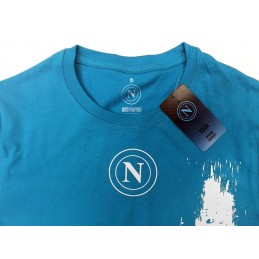 T SHIRT OFFICIAL SSC NAPOLI SKY BLUE