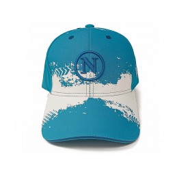 CAPPELLO BASEBALL CAP SSC NAPOLI UFFICIALE VERNICE AZZURRO