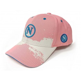 CAPPELLO BASEBALL CAP SSC NAPOLI UFFICIALE VERNICE ROSA