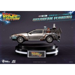 BEAST KINGDOM BACK TO THE FUTURE 2 DELOREAN FLOATING EAF-005 20CM FIGURE