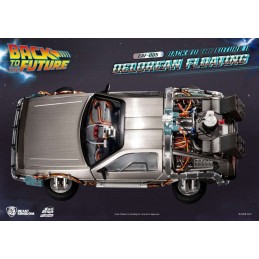 BACK TO THE FUTURE 2 - DELOREAN FLOATING EAF-005 20CM FIGURE BEAST KINGDOM