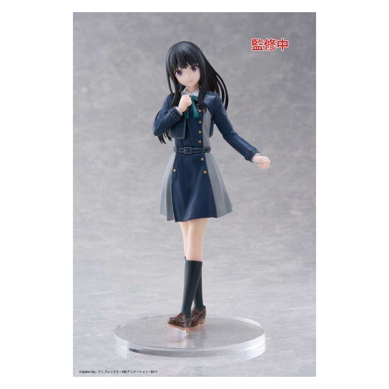 LYCORIS RECOIL COREFUL TAKINA SCHOOL UNIFORM STATUA FIGURE TAITO