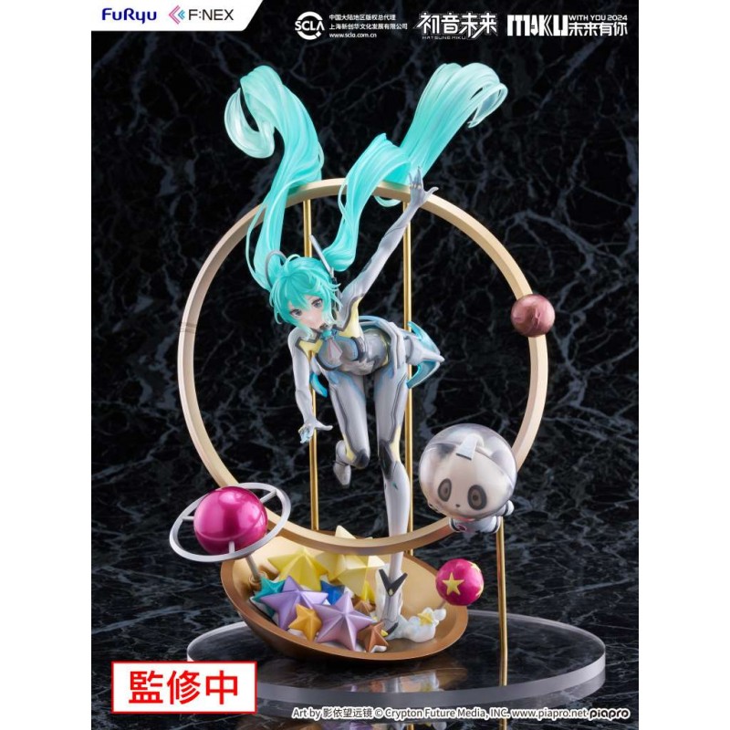 FURYU HATSUNE MIKU F:NEX MIKU WITH YOU 2024 VERSION FIGURE STATUE