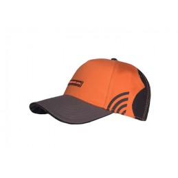 CHAINSAW MAN BLACK AND ORANGE BASEBALL CAP CAPPELLO DIFUZED