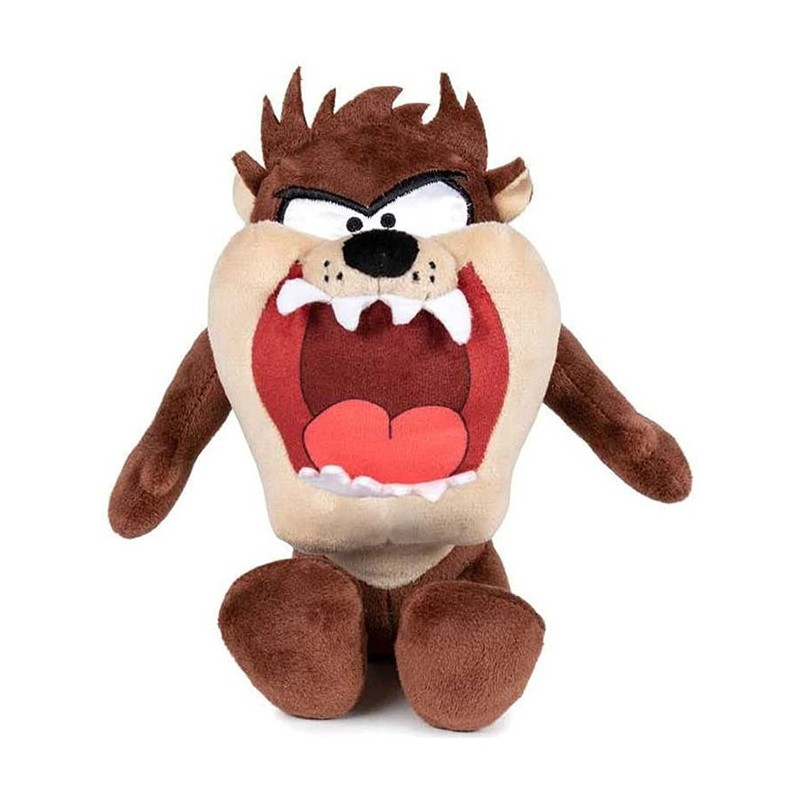 JOY TOY LOONEY TUNES PLUSH TAZ TASMANIAN DEVIL 15CM FIGURE