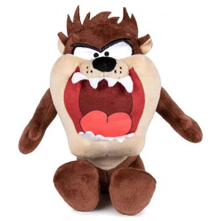 LOONEY TUNES PUPAZZO PELUCHE TAZ IL DIAVOLO DELLA TASMANIA 15CM FIGURE