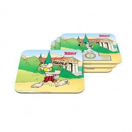 ASTERIX - OLYMPIC GAMES 6 COASTERS SET SOTTOBICCHIERI SD TOYS