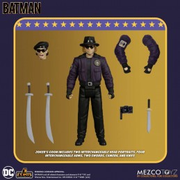 MEZCO TOYS BATMAN 1989 SET 5 POINTS ACTION FIGURE