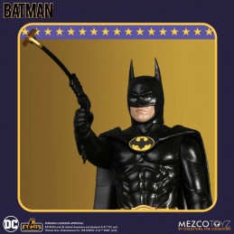 MEZCO TOYS BATMAN 1989 SET 5 POINTS ACTION FIGURE