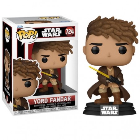 FUNKO POP! STAR WARS THE ACOLYTE YORD FANDAR BOBBLE HEAD KNOCKER FIGURE