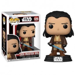 FUNKO POP! STAR WARS THE ACOLYTE JEDI MASTER SOL BOBBLE HEAD KNOCKER FIGURE FUNKO