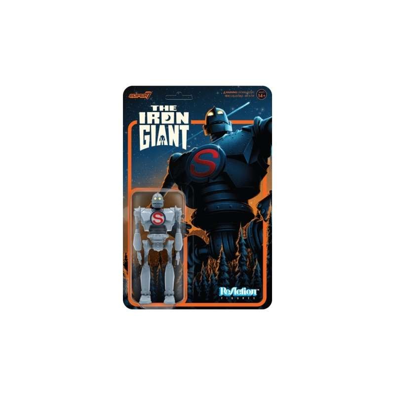 SUPER7 THE IRON GIANT REACTION SUPER IRON GIANT 12CM ACTION FIGURE