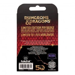 FANATTIK DUNGEONS AND DRAGONS SPINNING ALIGNMENT PIN BADGE