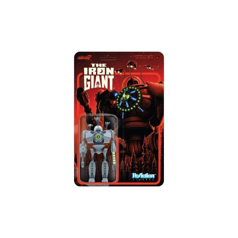 SUPER7 THE IRON GIANT REACTION ATTACK GIANT 12CM ACTION FIGURE