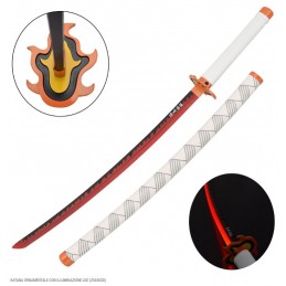 DEMON SLAYER RENGOKU KYOJURO KATANA A LED REPLICA 103CM