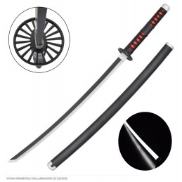 DEMON SLAYER ZENITSU TANJIRO KAMADO LED KATANA REPLICA 104CM