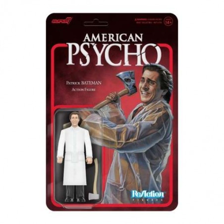 AMERICAN PSYCHO REACTION PATRICK BATEMAN ACTION FIGURE