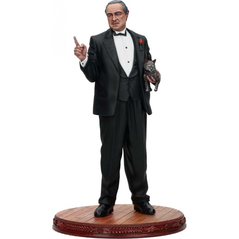 SD TOYS THE GODFATHER VITO CORLEONE STATUE FIGURE