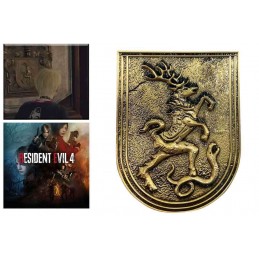 RESIDENT EVIL 4 SALAZAR FAMILY INSIGNIA MEDALLION REPLICA FANATTIK