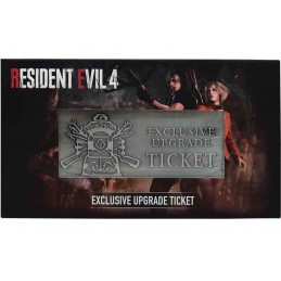 FANATTIK RESIDENT EVIL 4 METAL UPGRADE TICKET EXCLUSIVE REPLICA