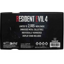 FANATTIK RESIDENT EVIL 4 METAL UPGRADE TICKET EXCLUSIVE REPLICA