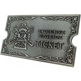 FANATTIK RESIDENT EVIL 4 METAL UPGRADE TICKET EXCLUSIVE REPLICA