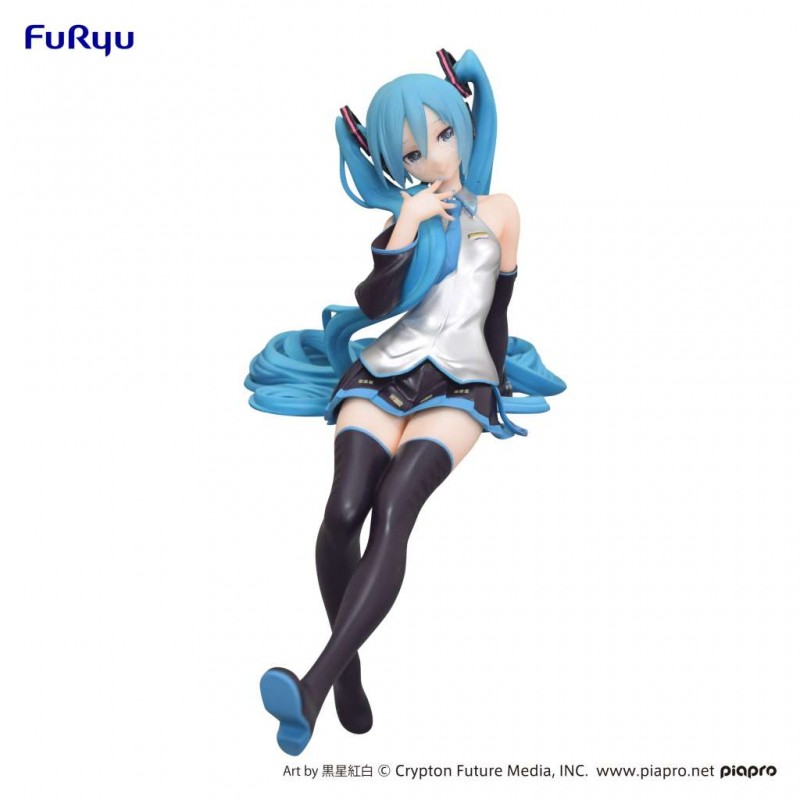 FURYU HATSUNE MIKU KUROBOSHI KOUHAKU NOODLE STOPPER FIGURE STATUE