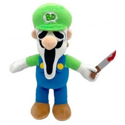 NINTENDO SUPER MARIO BAD DAY LUIGI GREENSCREAM 80CM PLUSH FIGURE